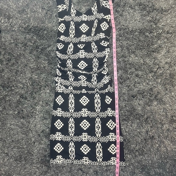 INC International Concepts Black and White Dress - Picture 8 of 8